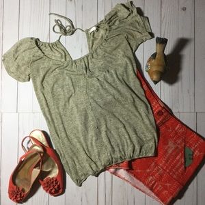 Charlotte Russe Open Back Tee